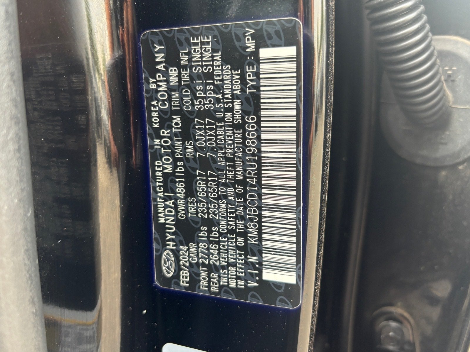 2024 Hyundai Tucson Hybrid Blue