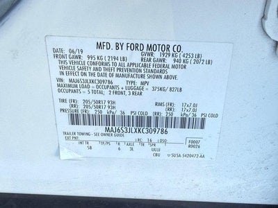 2019 Ford EcoSport SES