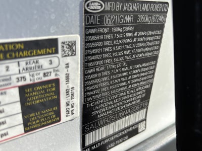 2022 Land Rover Range Rover Sport HSE Silver Edition