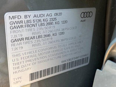 2021 Audi Q3 S line Premium