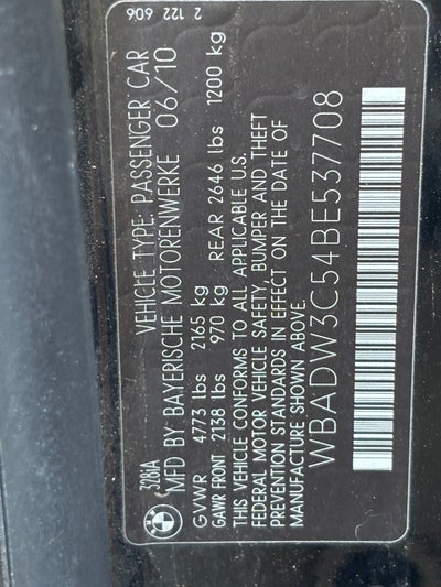 2011 BMW 3 Series 328i