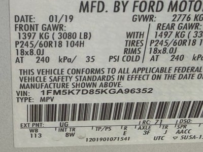 2019 Ford Explorer XLT