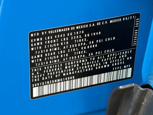 2022 Volkswagen Taos SEL