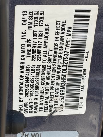 2013 Honda CR-V EX