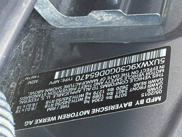 2016 BMW X3 xDrive28i