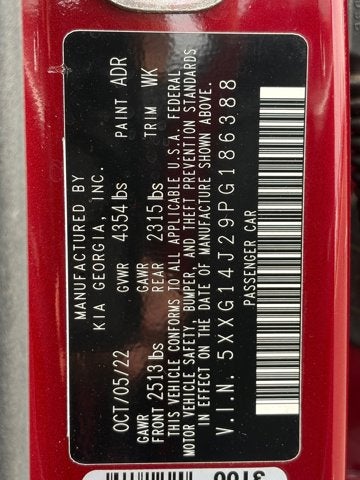 2023 Kia K5 LXS