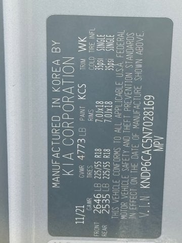 2022 Kia Sportage Nightfall