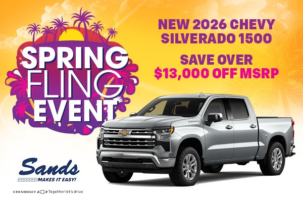 New 2026 Chevrolet Silverado 1500