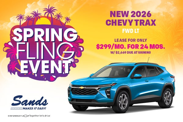 New 2026 Chevrolet Trax