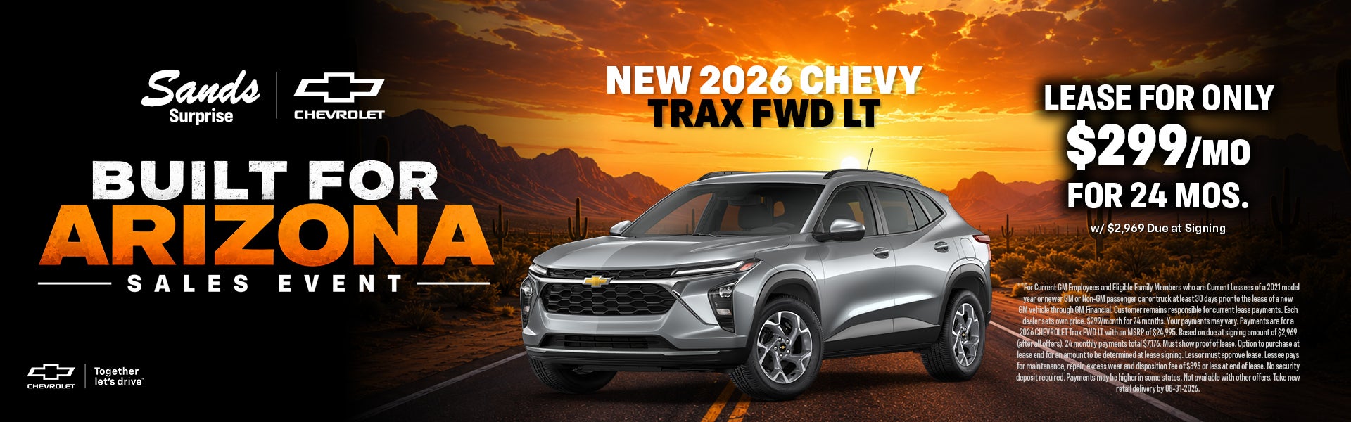 2026 Trax FWD LT Lease Offer