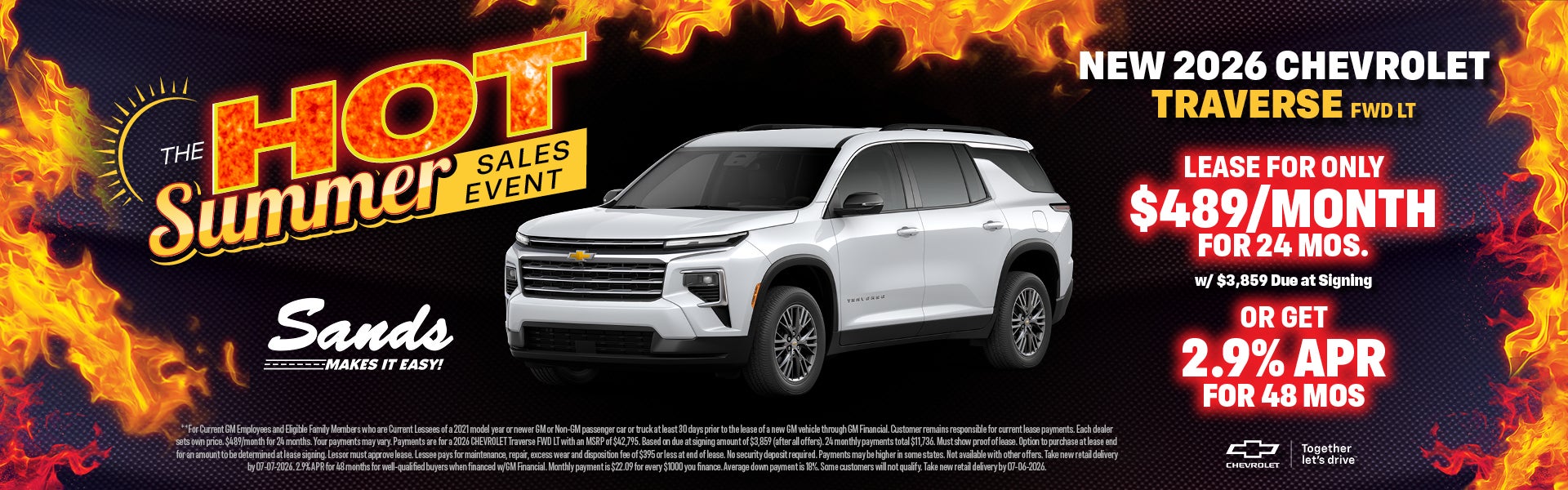2026 Chevrolet Traverse FWD LT