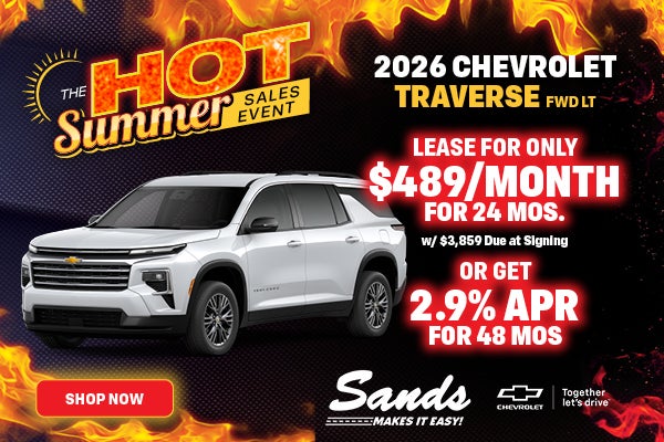 2026 Chevrolet Traverse FWD LT