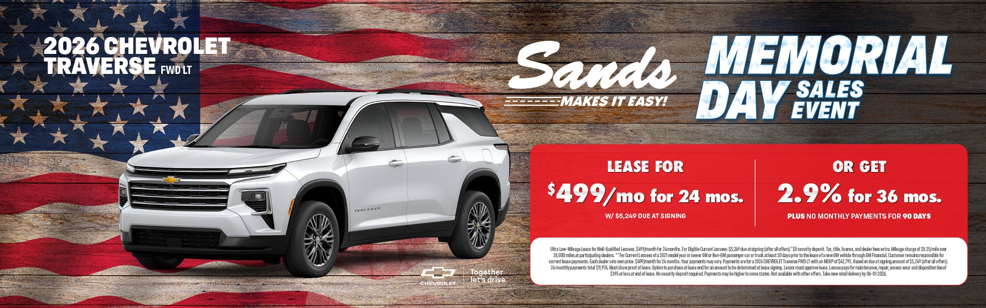 2026 Chevrolet Traverse