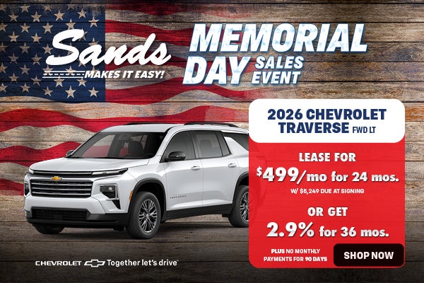 2026 Chevrolet Traverse