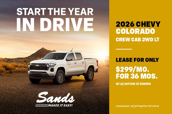 2026 Chevrolet Colorado Lease Special