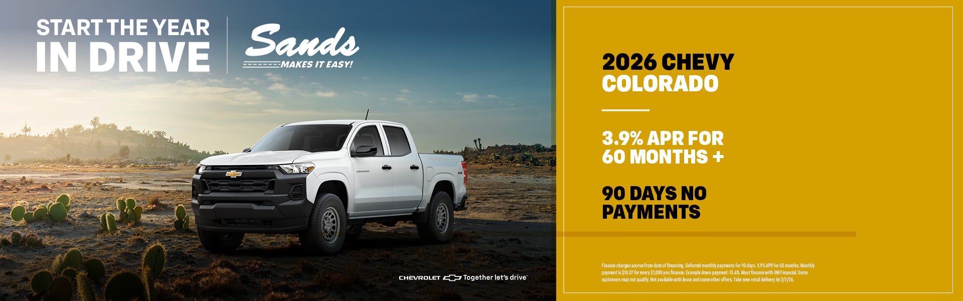 2026 Chevrolet Colorado APR Special