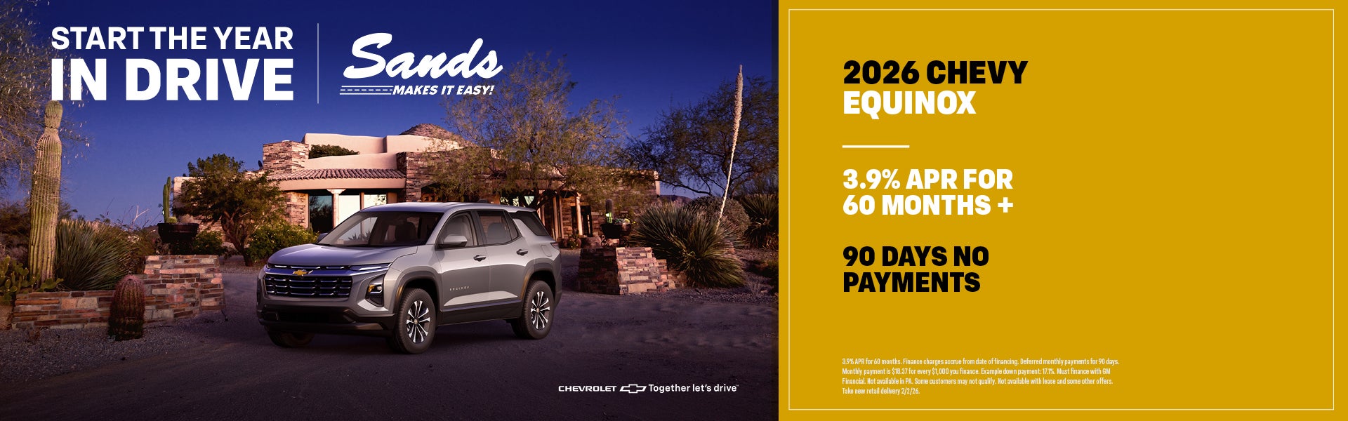 2026 Chevrolet Equinox APR Special