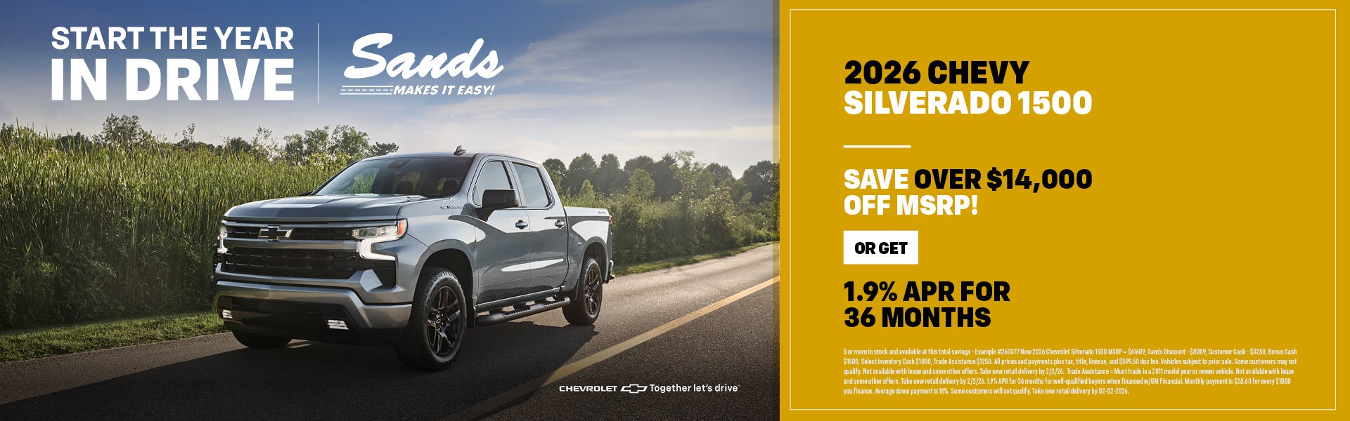 2026 Chevrolet Silverado 1500 APR Special