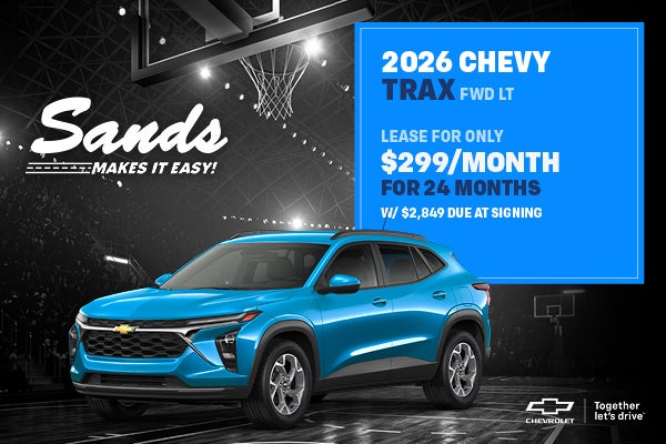 2026 Chevrolet Trax Lease Special