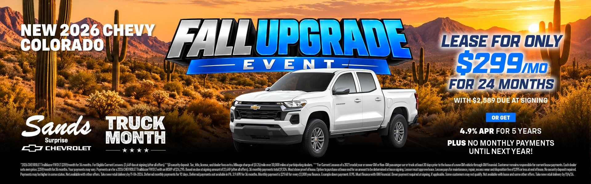 New 2026 Chevy Colorado