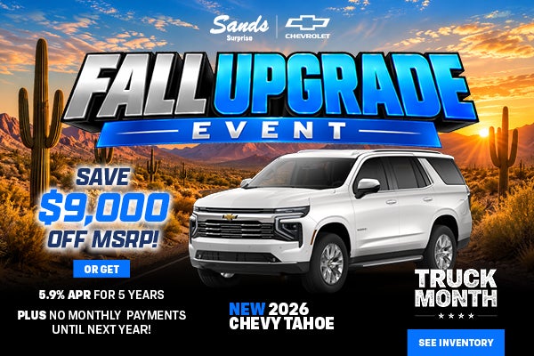 New 2026 Chevy Tahoe