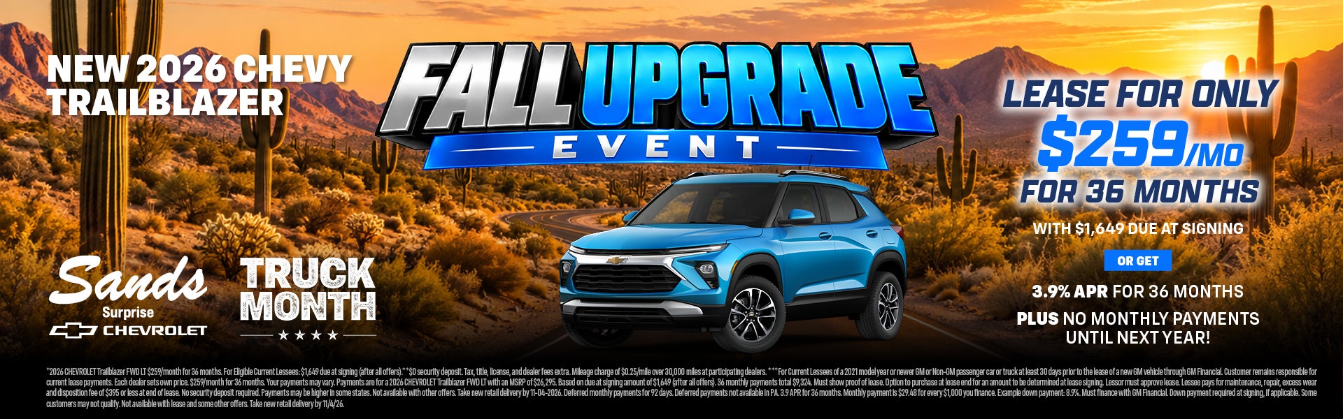 New 2026 Chevy Trailblazer