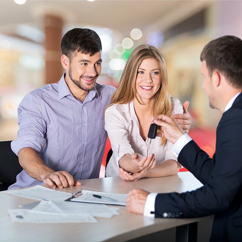 Sands Chevrolet Surprise in Surprise AZ customers buying a car