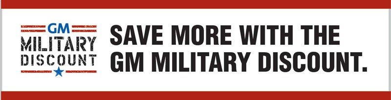 Sands Chevrolet Surprise in Surprise AZ Military Discount Banner